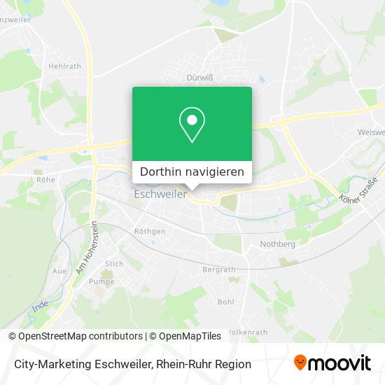 City-Marketing Eschweiler Karte