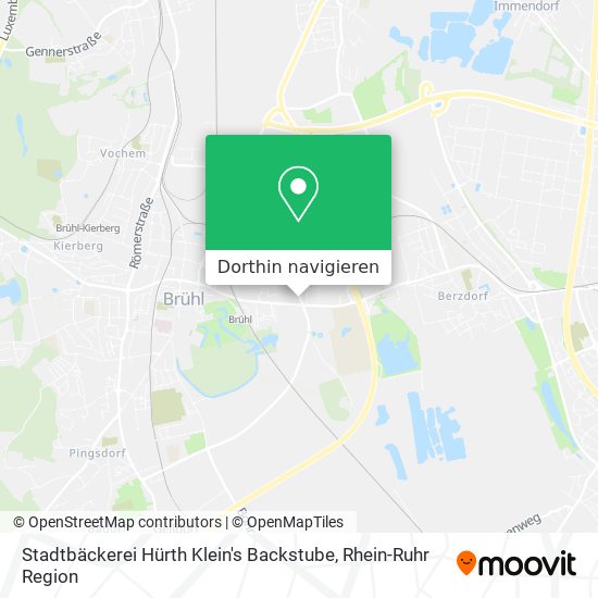 Stadtbäckerei Hürth Klein's Backstube Karte