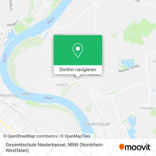 Gesamtschule Niederkassel Karte