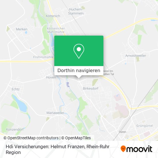 Hdi Versicherungen: Helmut Franzen Karte