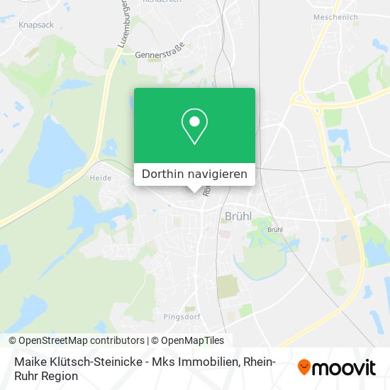 Maike Klütsch-Steinicke - Mks Immobilien Karte