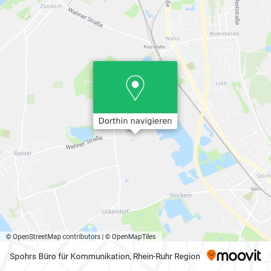 Spohrs Büro für Kommunikation Karte