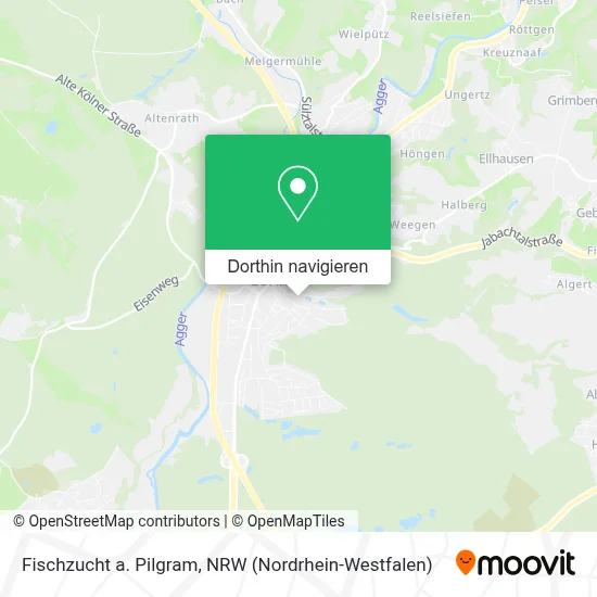 Fischzucht a. Pilgram Karte