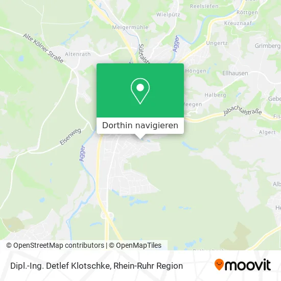 Dipl.-Ing. Detlef Klotschke Karte