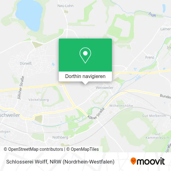 Schlosserei Wolff Karte