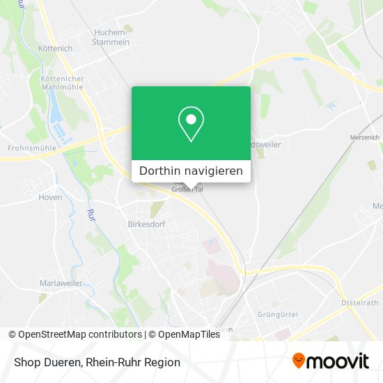 Shop Dueren Karte