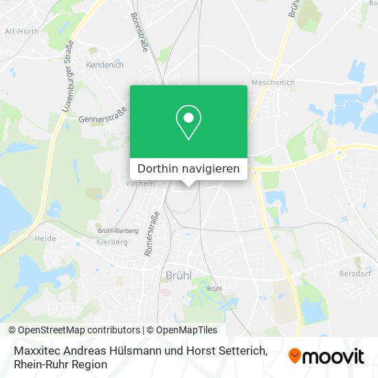 Maxxitec Andreas Hülsmann und Horst Setterich Karte