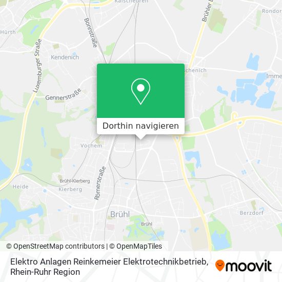 Elektro Anlagen Reinkemeier Elektrotechnikbetrieb Karte