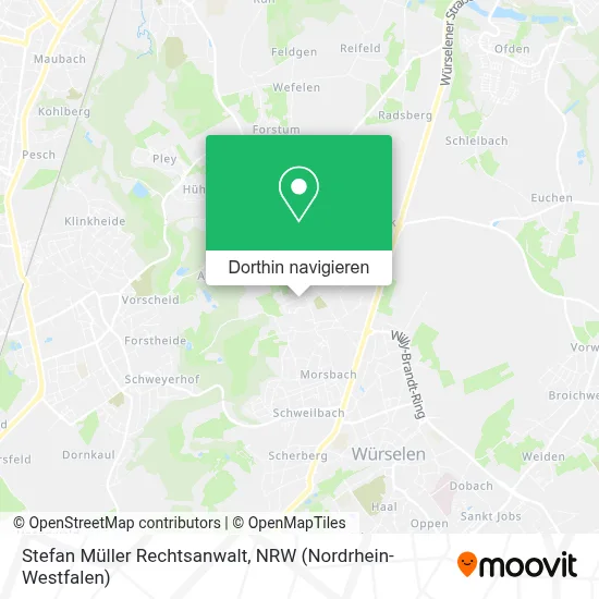 Stefan Müller Rechtsanwalt Karte