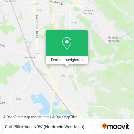 Carl Plückthun Karte