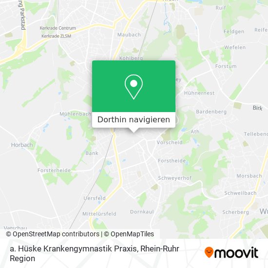 a. Hüske Krankengymnastik Praxis Karte
