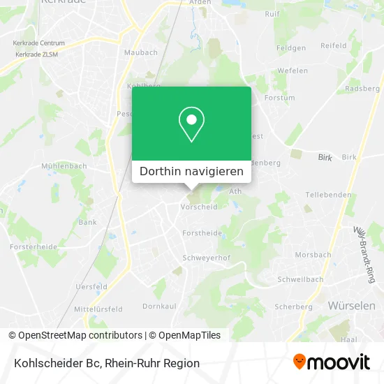 Kohlscheider Bc Karte