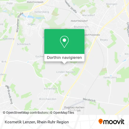 Kosmetik Lenzen Karte