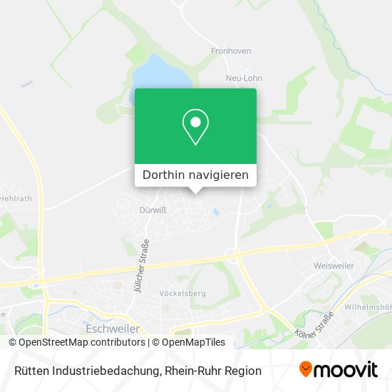 Rütten Industriebedachung Karte