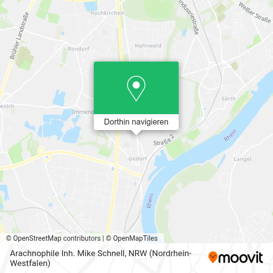 Arachnophile Inh. Mike Schnell Karte