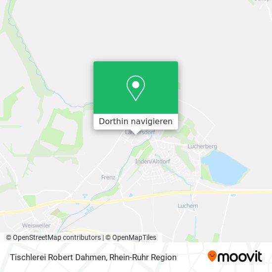 Tischlerei Robert Dahmen Karte