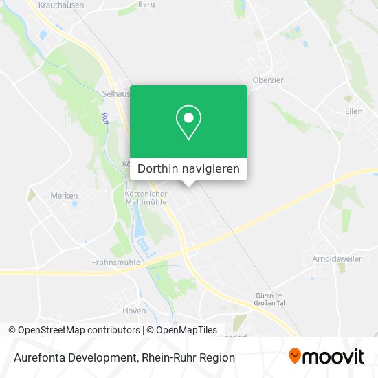 Aurefonta Development Karte