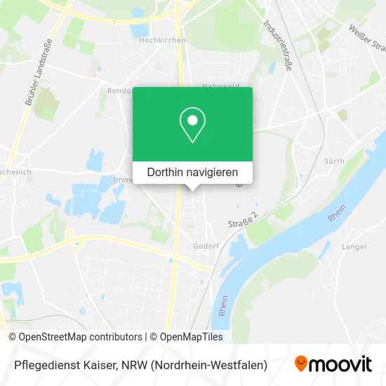 Pflegedienst Kaiser Karte