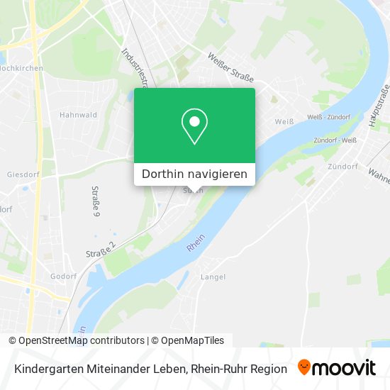 Kindergarten Miteinander Leben Karte