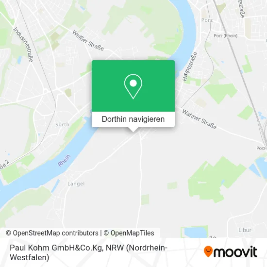 Paul Kohm GmbH&Co.Kg Karte