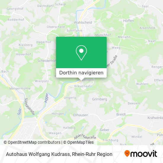 Autohaus Wolfgang Kudrass Karte