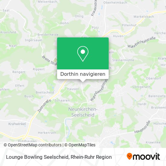 Lounge Bowling Seelscheid Karte