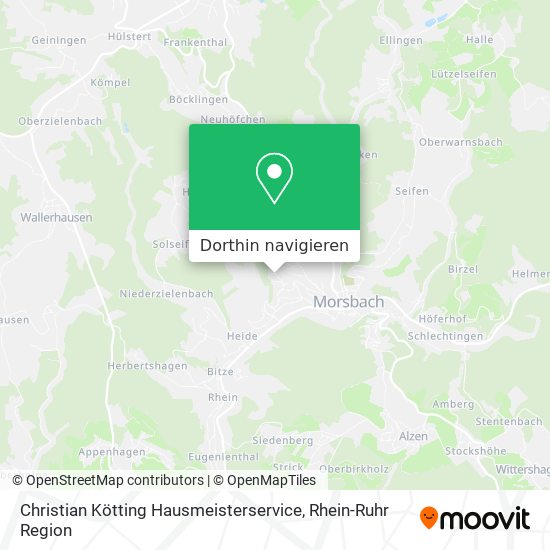 Christian Kötting Hausmeisterservice Karte