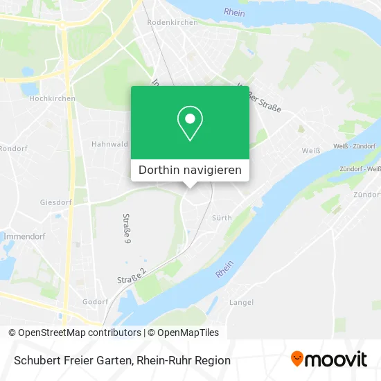 Schubert Freier Garten Karte