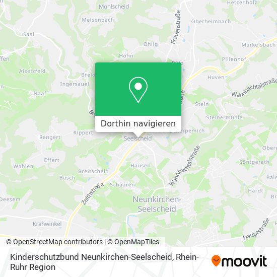 Kinderschutzbund Neunkirchen-Seelscheid Karte