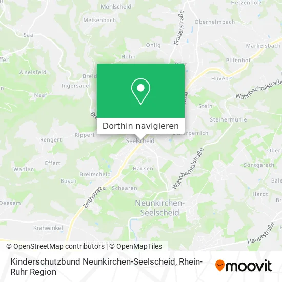 Kinderschutzbund Neunkirchen-Seelscheid Karte