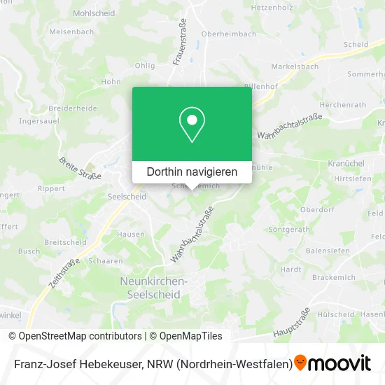 Franz-Josef Hebekeuser Karte