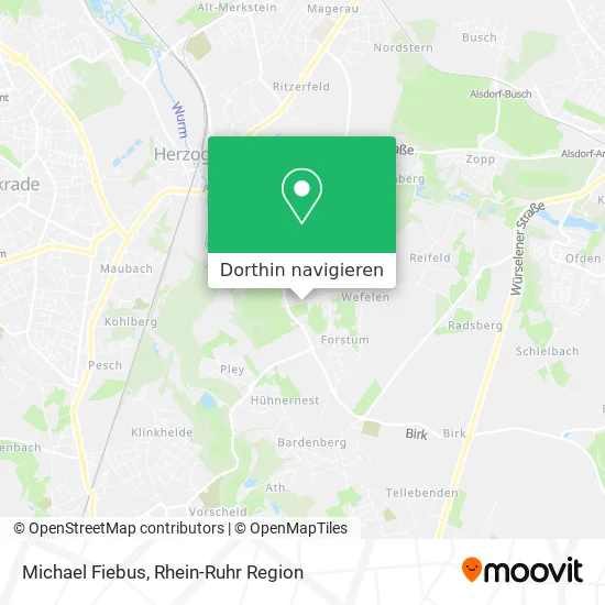 Michael Fiebus Karte