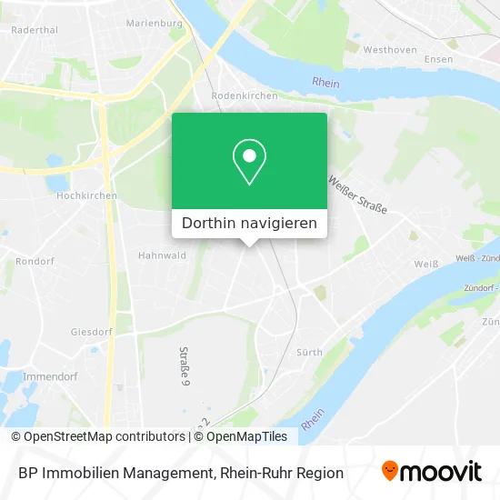 BP Immobilien Management Karte