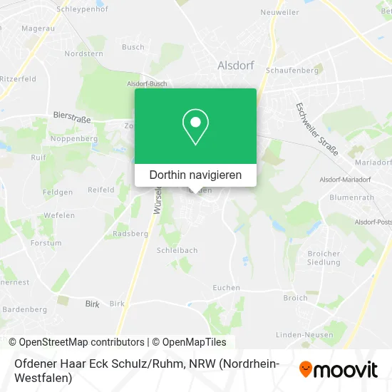 Ofdener Haar Eck Schulz/Ruhm Karte