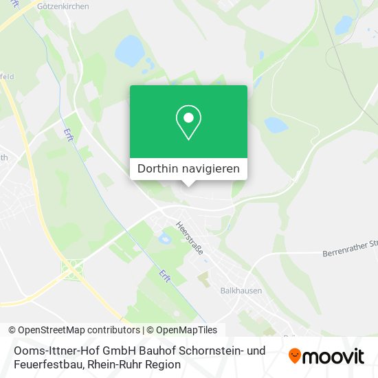 Ooms-Ittner-Hof GmbH Bauhof Schornstein- und Feuerfestbau Karte