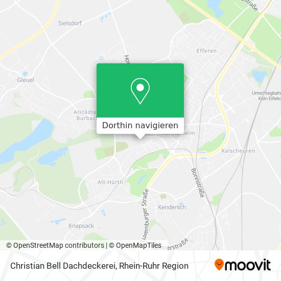 Christian Bell Dachdeckerei Karte