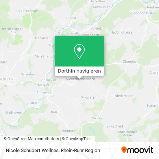 Nicole Schubert Wellnes Karte