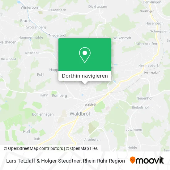 Lars Tetzlaff & Holger Steudtner Karte