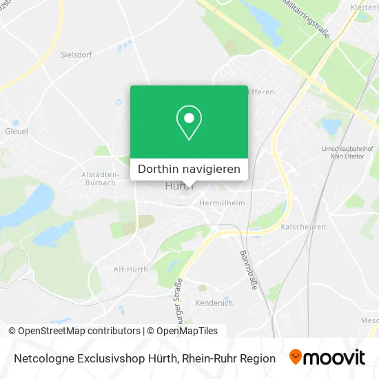 Netcologne Exclusivshop Hürth Karte