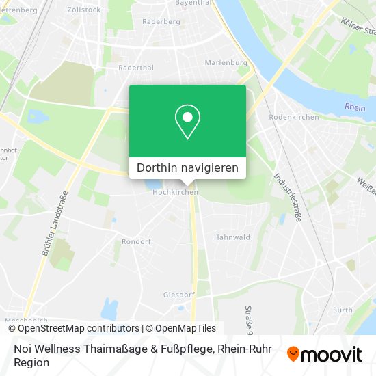 Noi Wellness Thaimaßage & Fußpflege Karte
