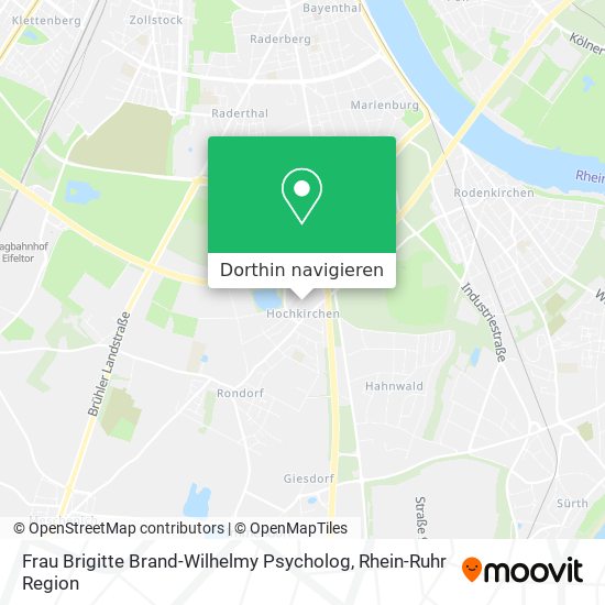 Frau Brigitte Brand-Wilhelmy Psycholog Karte