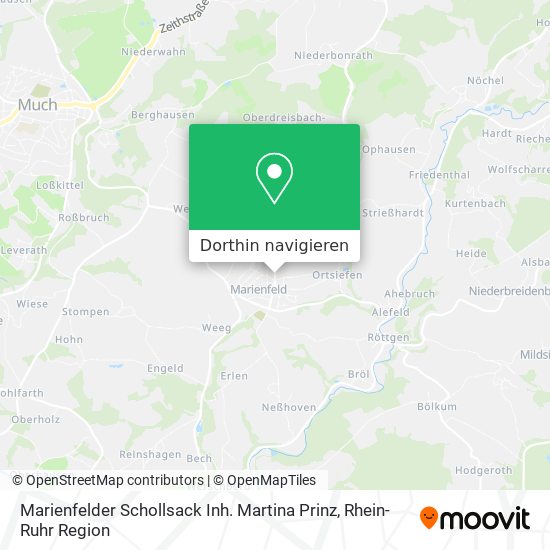 Marienfelder Schollsack Inh. Martina Prinz Karte