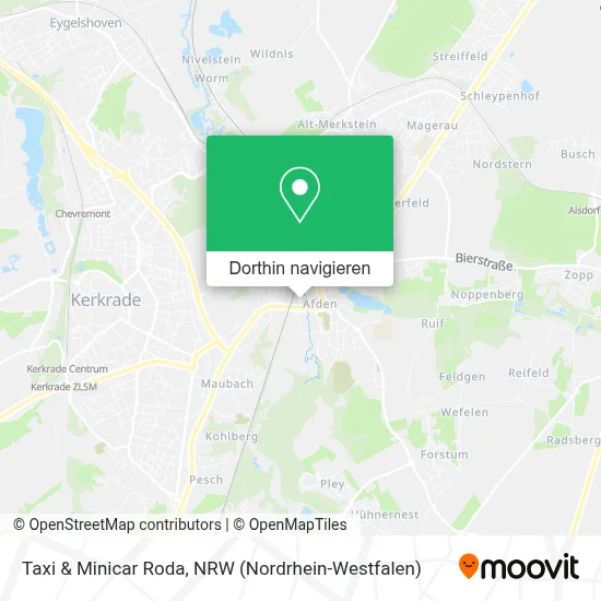 Taxi & Minicar Roda Karte