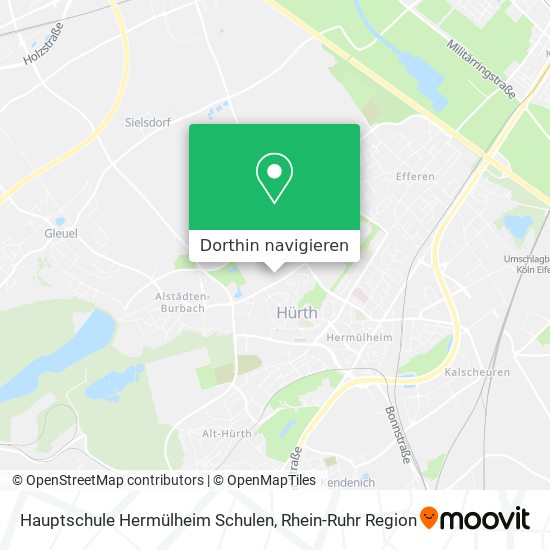 Hauptschule Hermülheim Schulen Karte