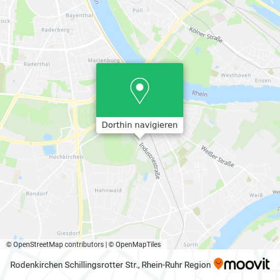 Rodenkirchen Schillingsrotter Str. Karte