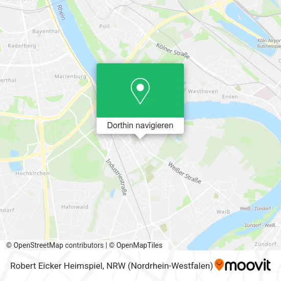 Robert Eicker Heimspiel Karte