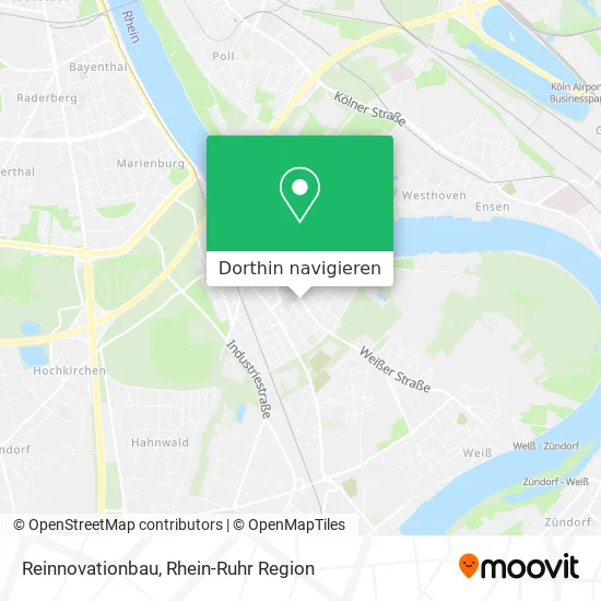 Reinnovationbau Karte