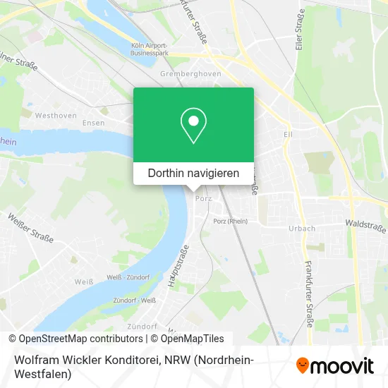 Wolfram Wickler Konditorei Karte