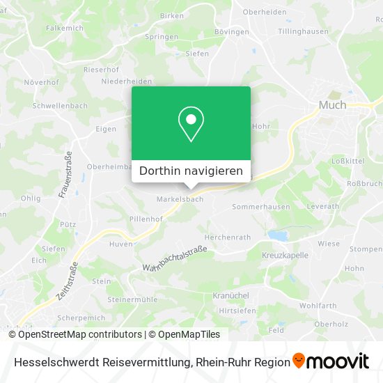 Hesselschwerdt Reisevermittlung Karte