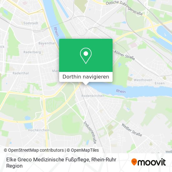Elke Greco Medizinische Fußpflege Karte